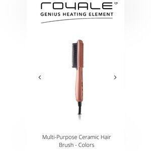 Ceramic Hair Brush - Pink